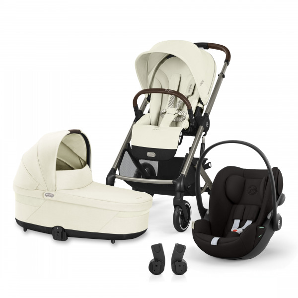 CYBEX Gold Balios S LUX 3in1 - Seashell Beige/Magic Black